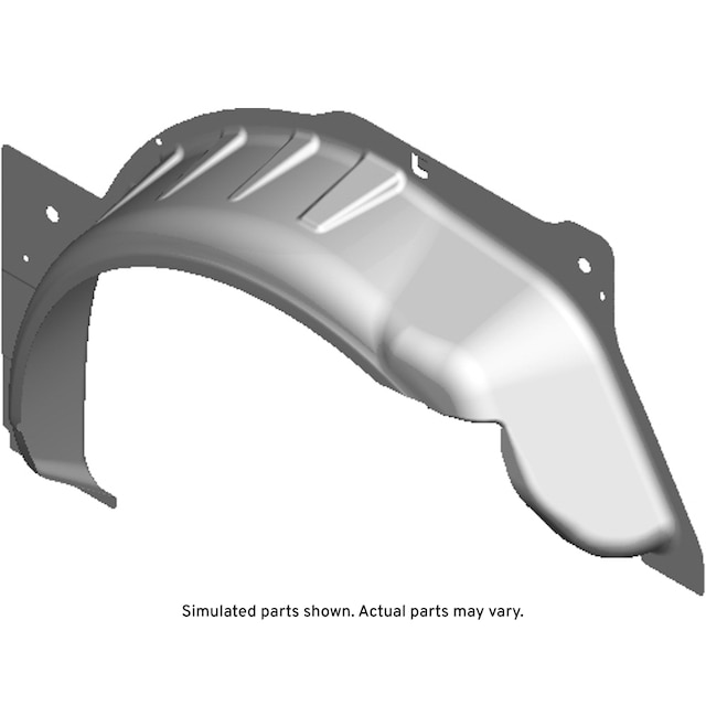 GM Genuine Parts Rear Driver Side Wheelhouse Outer Panel