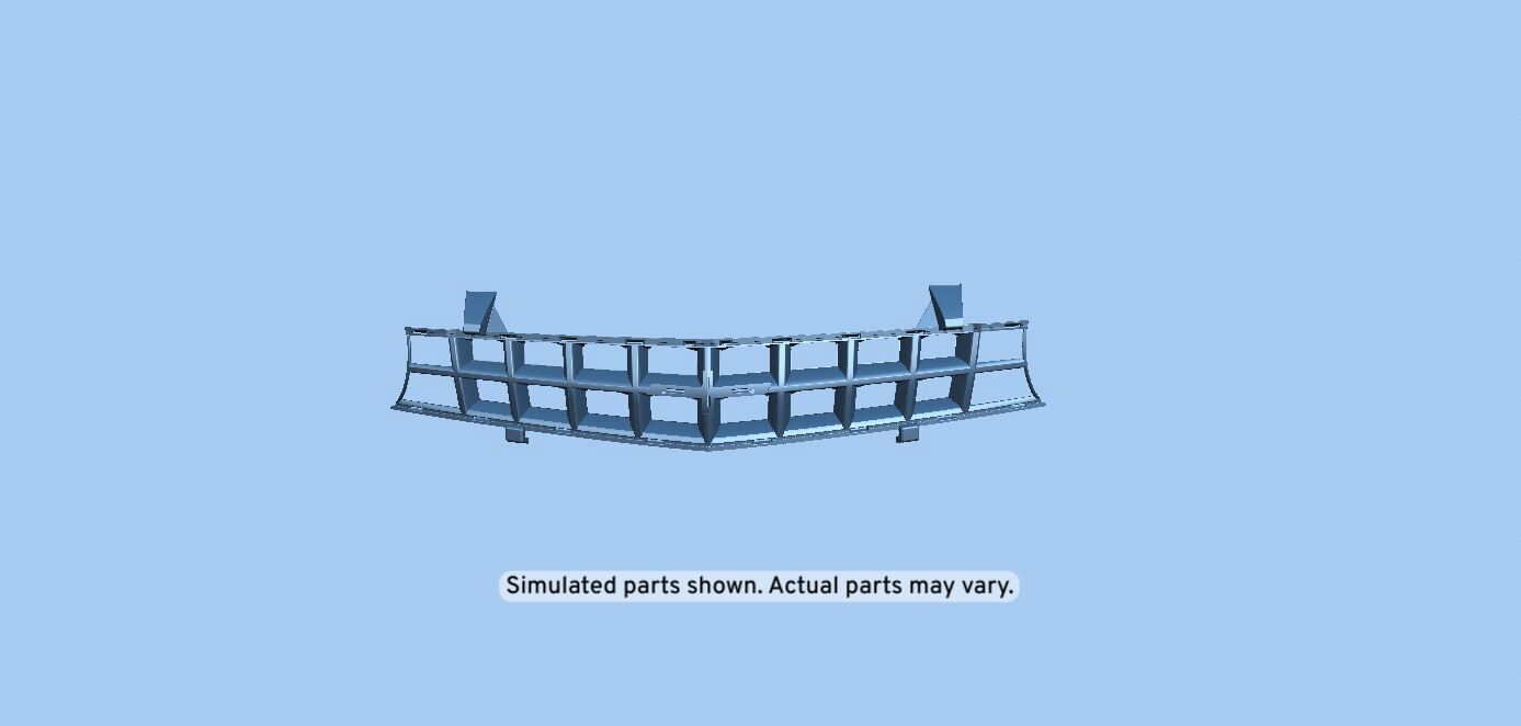 GM Genuine Parts Black Front Grille
