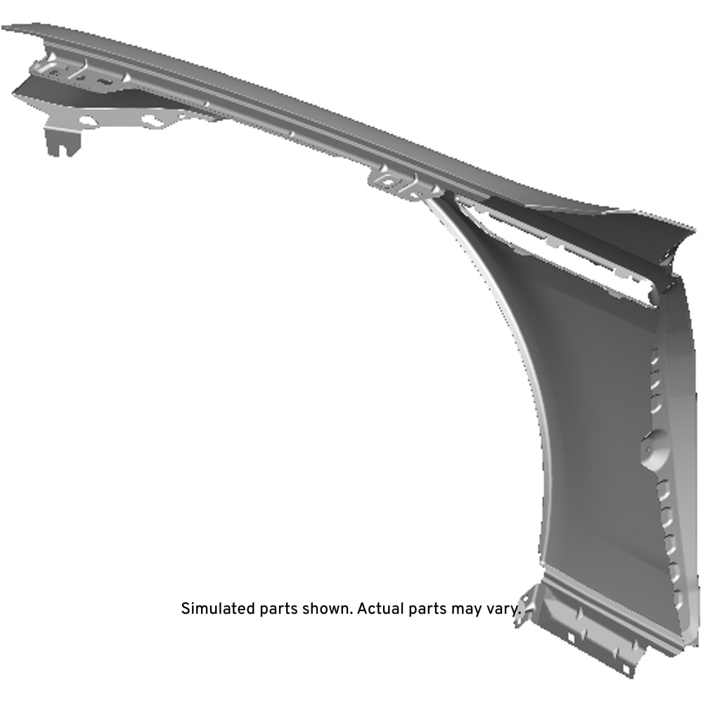 GM Genuine Parts Front Passenger Side Fender