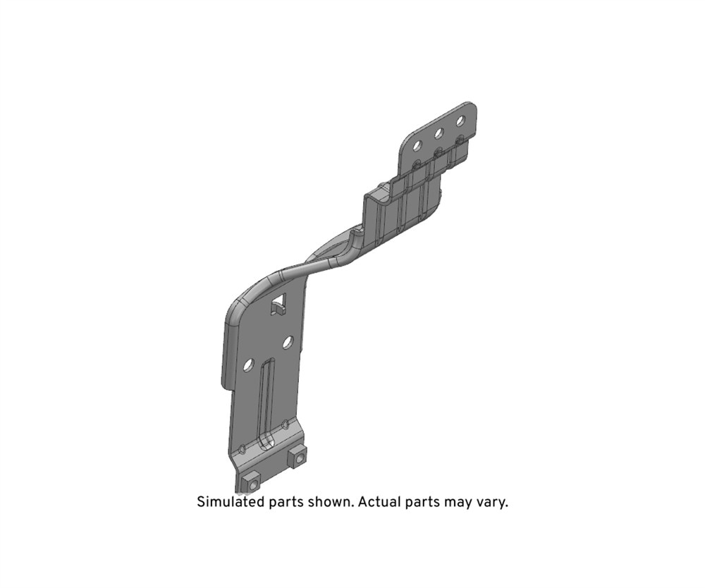 GM Genuine Parts Transmission Fluid Auxiliary Cooler Upper Bracket