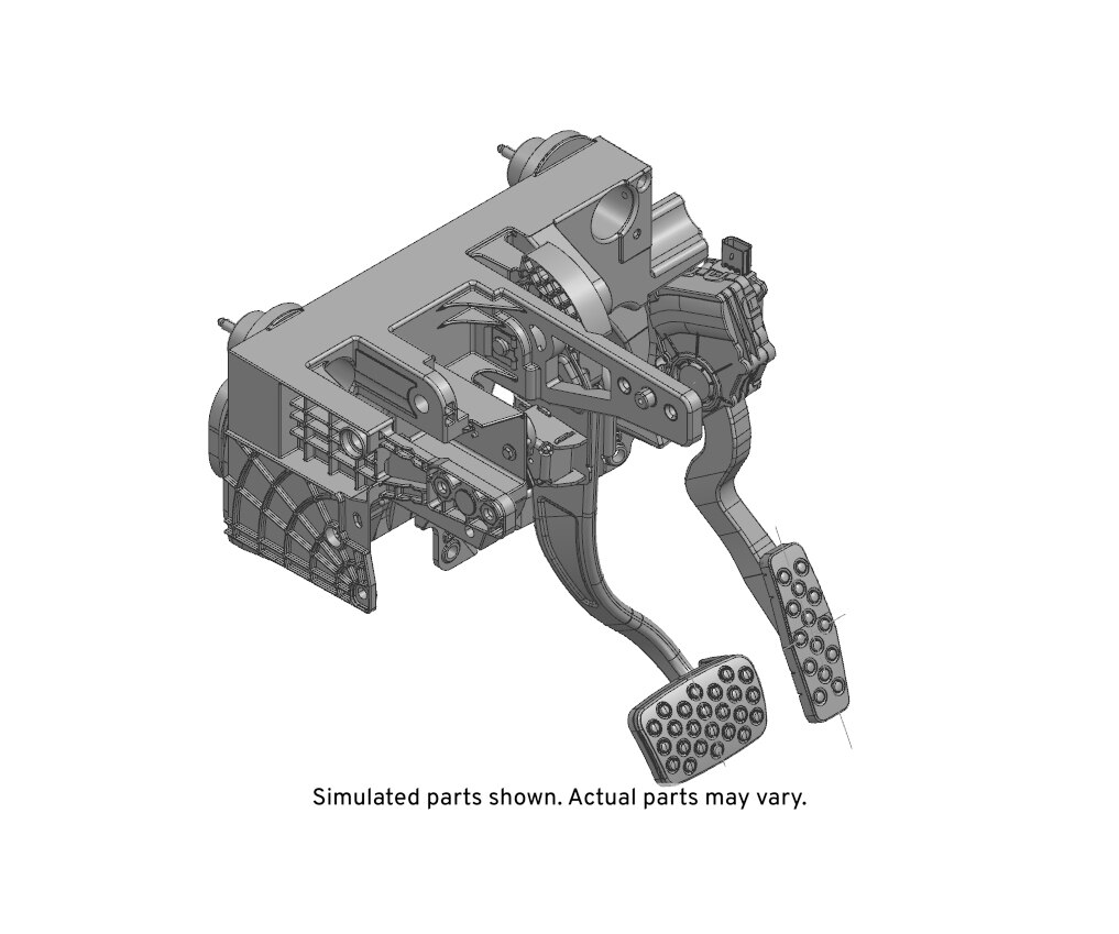 GM Genuine Parts Brake and Accelerator Pedal