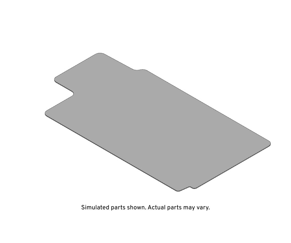 GM Genuine Parts Front Floor Panel Sound Deadener