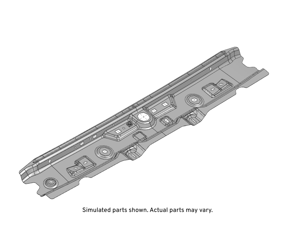 GM Genuine Parts Roof Rear Header Panel