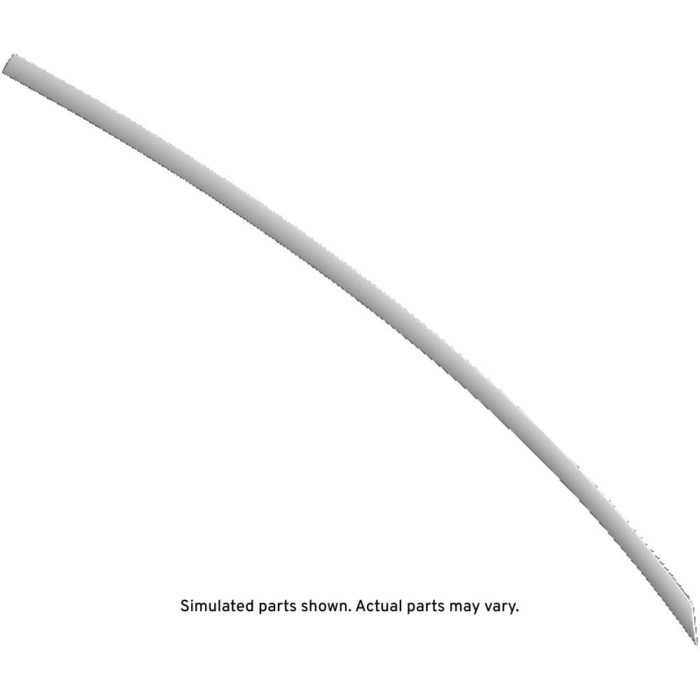 GM Genuine Parts Pitch Black Driver Side Rear Door Molding