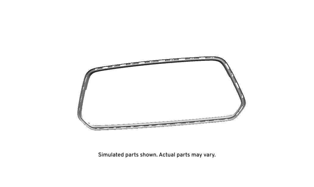GM Genuine Parts Bright Chrome Front Grille Opening Bezel