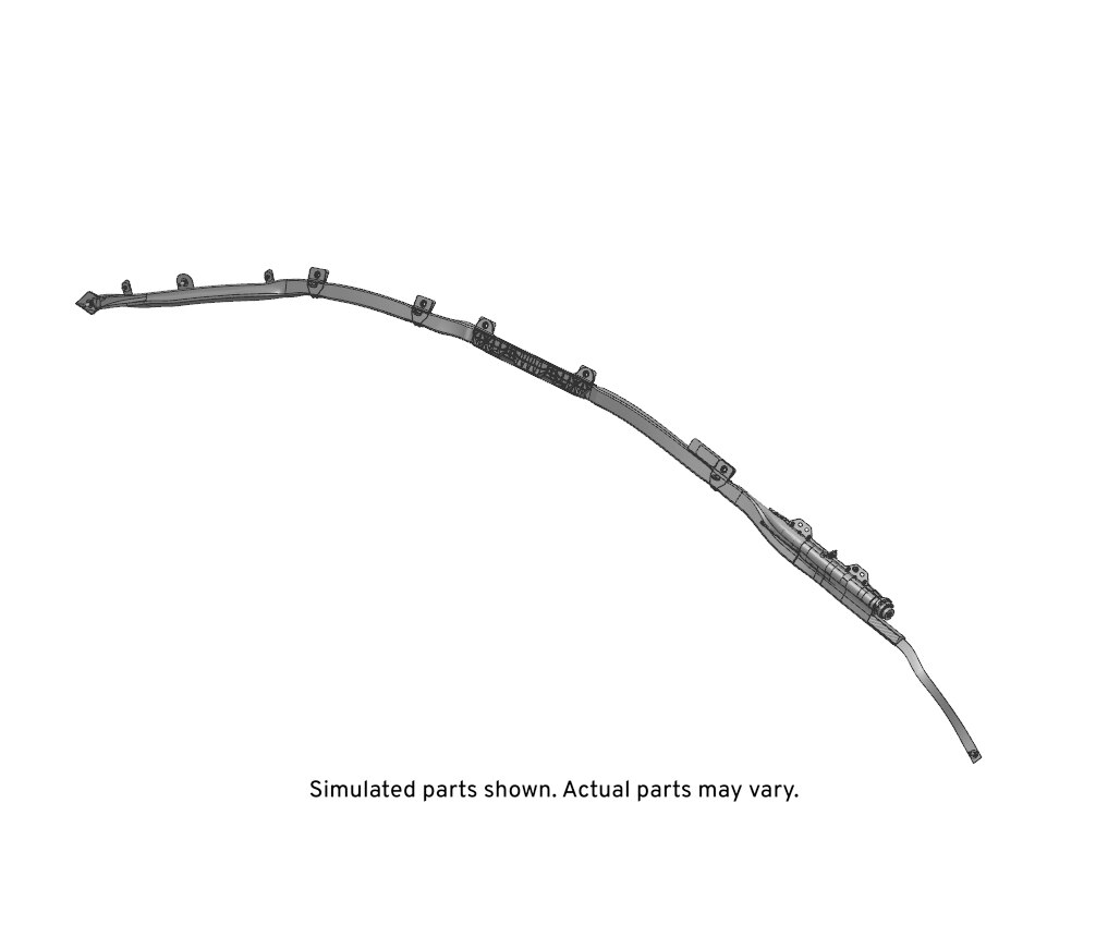GM Genuine Parts Driver Side Roof Side Rail Airbag