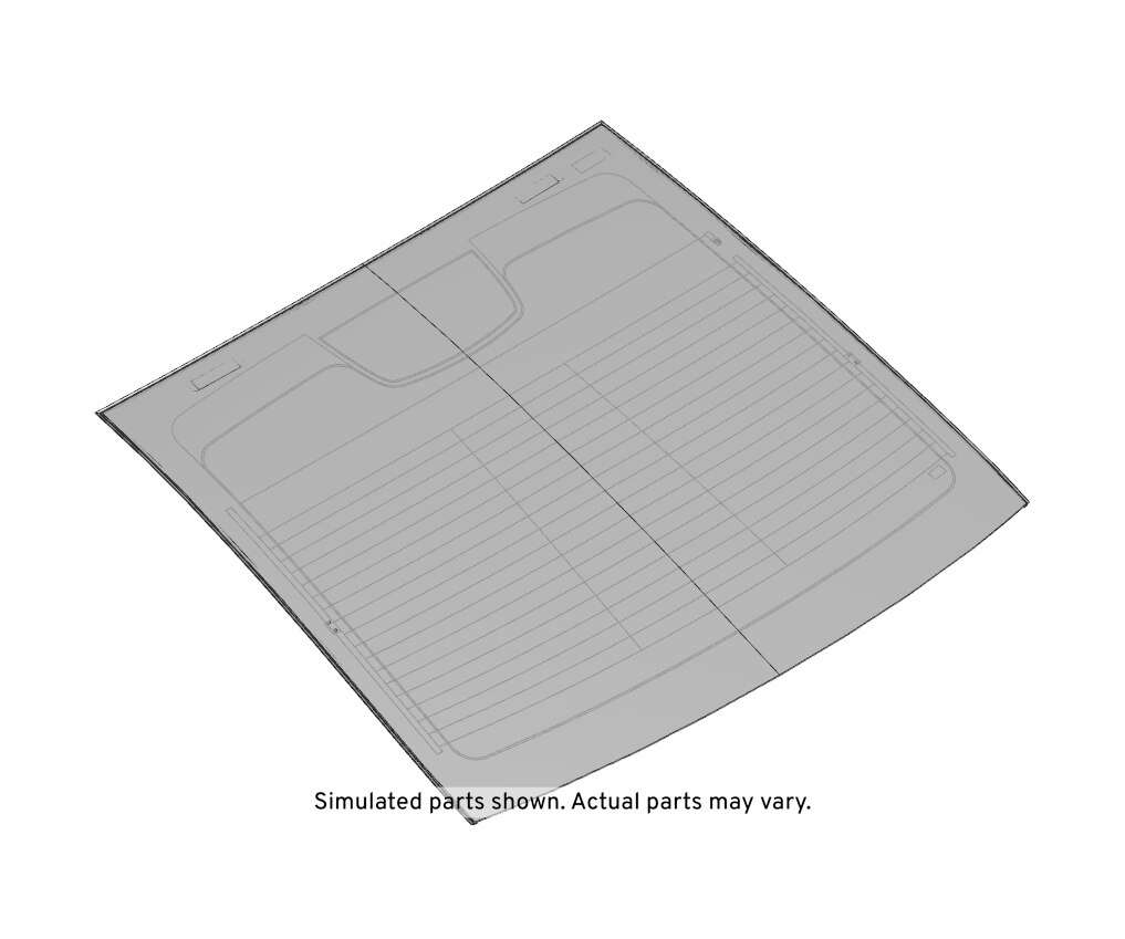 GM Genuine Parts Rear Window