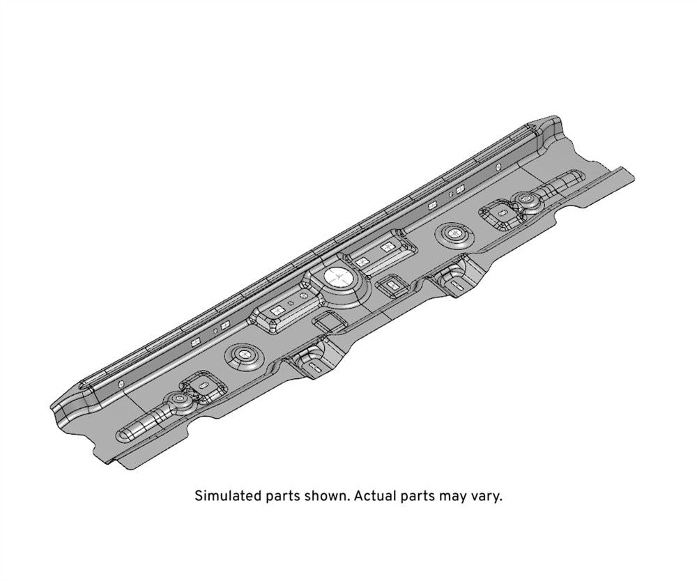 GM Genuine Parts Roof Rear Header Panel