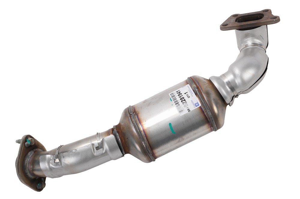 GM Genuine Parts Driver Side Three-Way Catalytic Converter with Exhaust Pipe