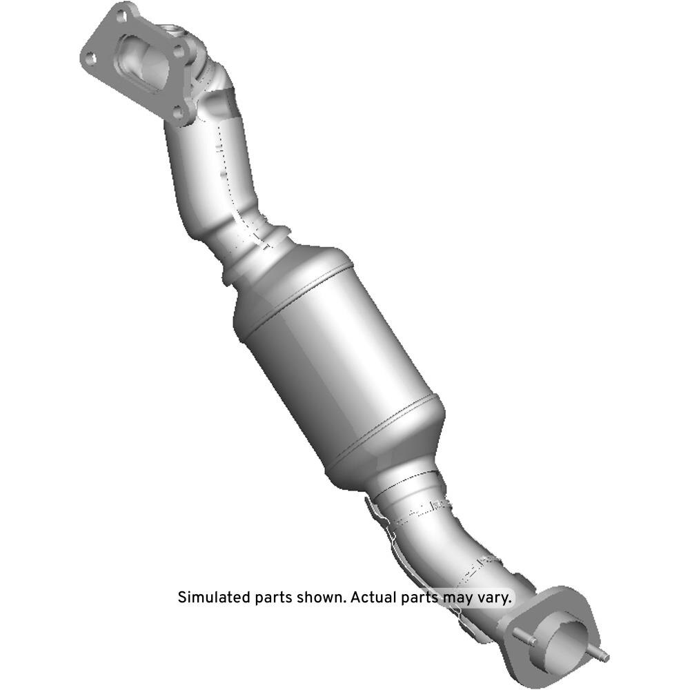 GM Genuine Parts Passenger Side Three-Way Catalytic Converter with Exhaust Pipe