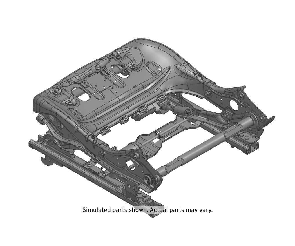 GM Genuine Parts Front Passenger Side Seat Cushion Frame