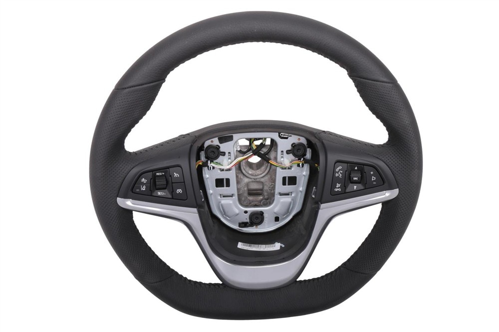 GM Genuine Parts Galvano Silver Steering Wheel
