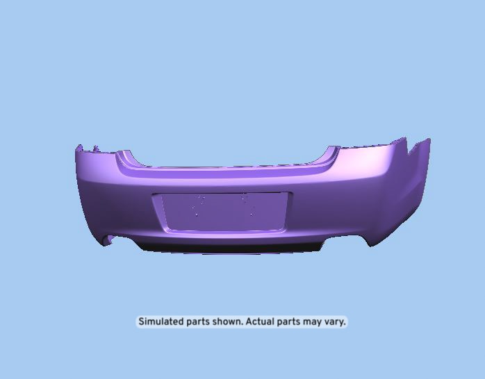 GM Genuine Parts Rear Bumper Cover