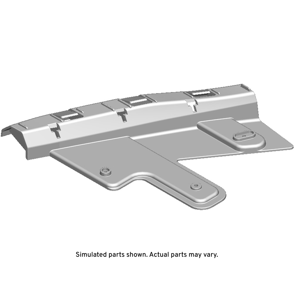 GM Genuine Parts Passenger Side Front Bumper Fascia Headlamp Opening Bracket