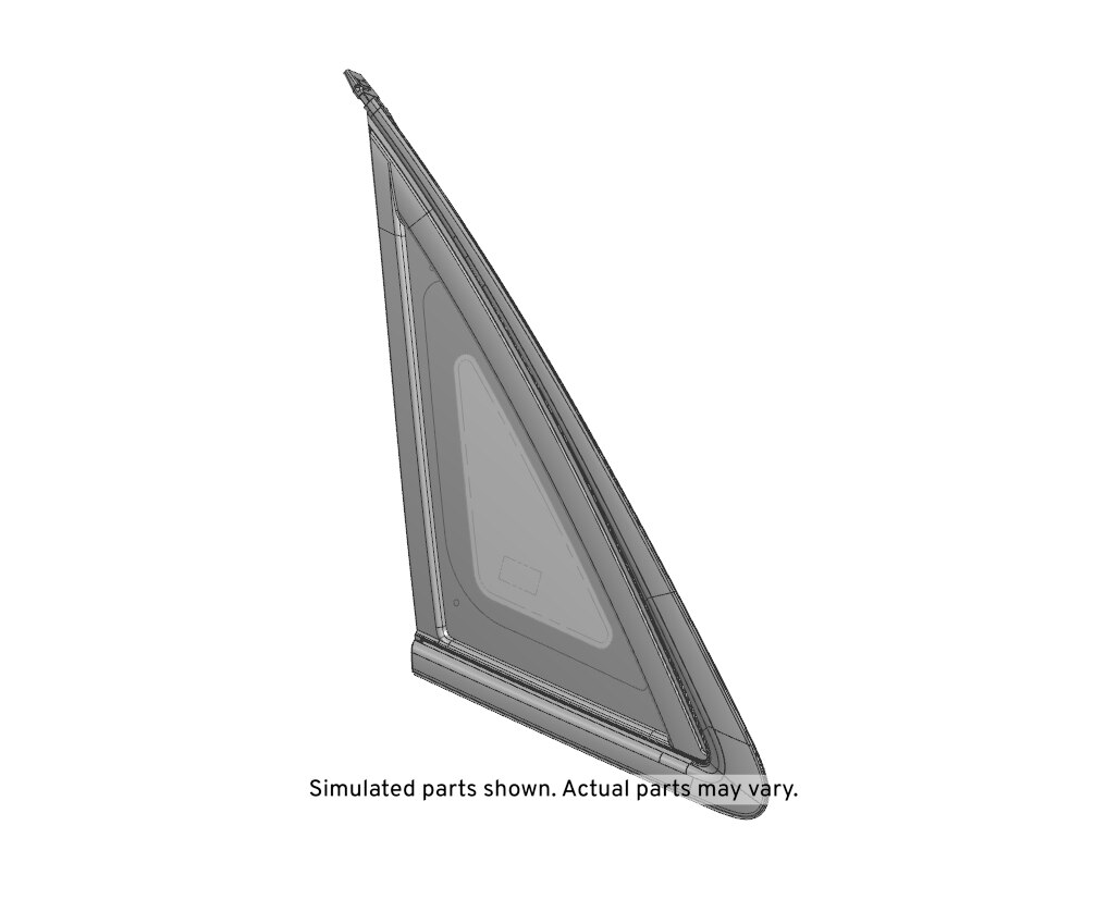 GM Genuine Parts Driver Side Quarter Window