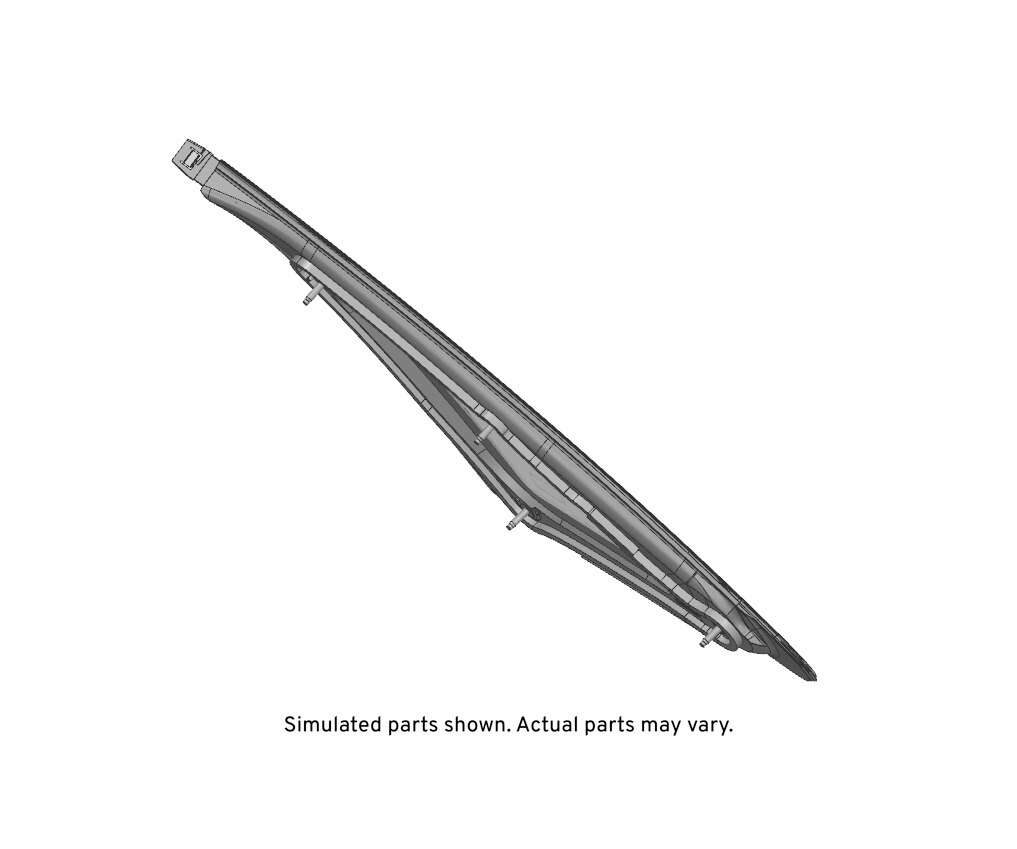 GM Genuine Parts Passenger Side Quarter Window
