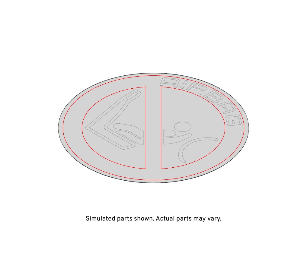 GM Genuine Parts Child Seat Caution Label