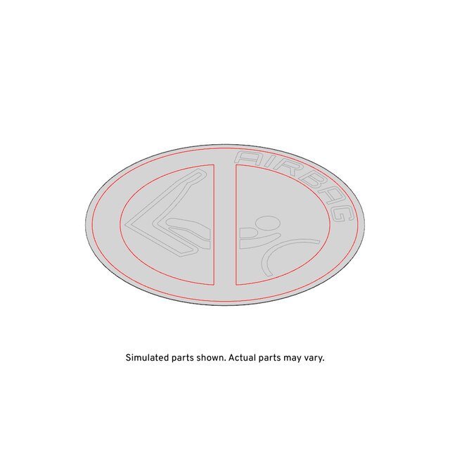 GM Genuine Parts Child Seat Caution Label
