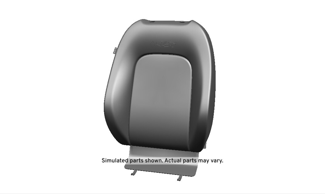 GM Genuine Parts Jet Black Passenger Seat Back Cover