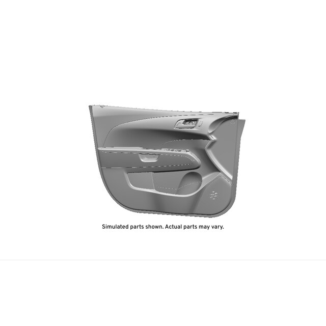 GM Genuine Parts Jet Black Front Driver Side Door Trim