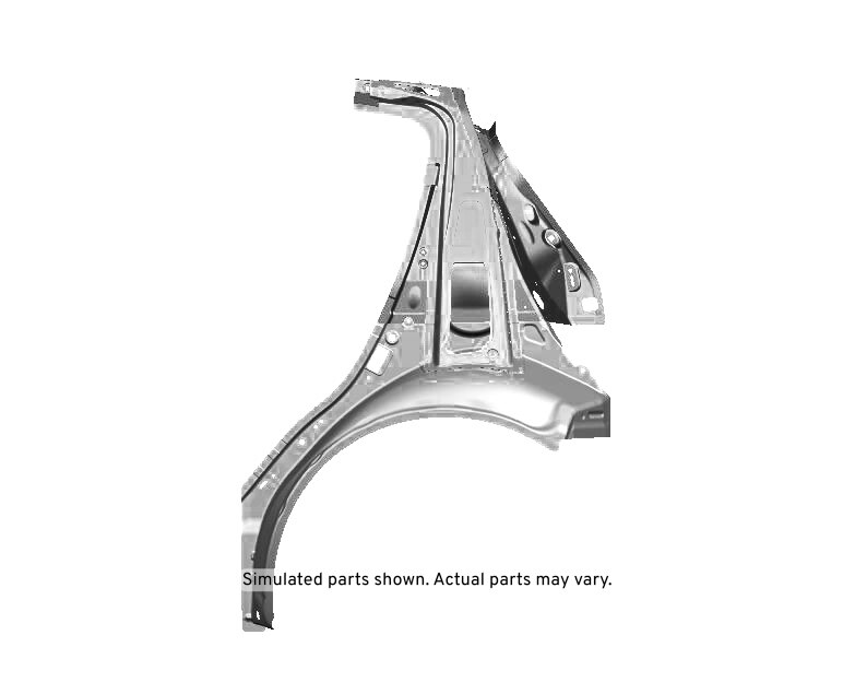GM Genuine Parts Driver Side Quarter Inner Panel