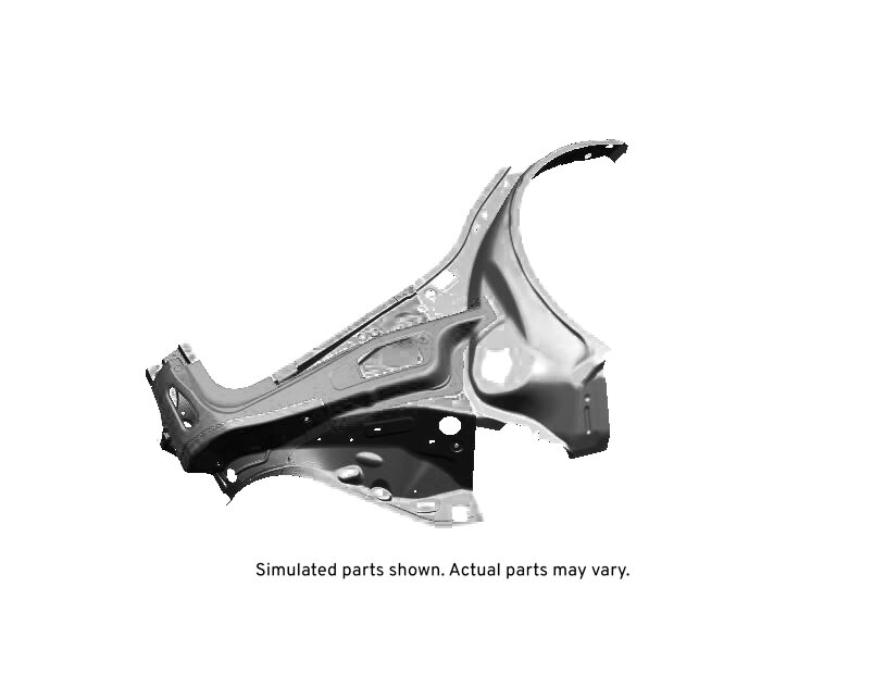 GM Genuine Parts Passenger Side Quarter Inner Panel