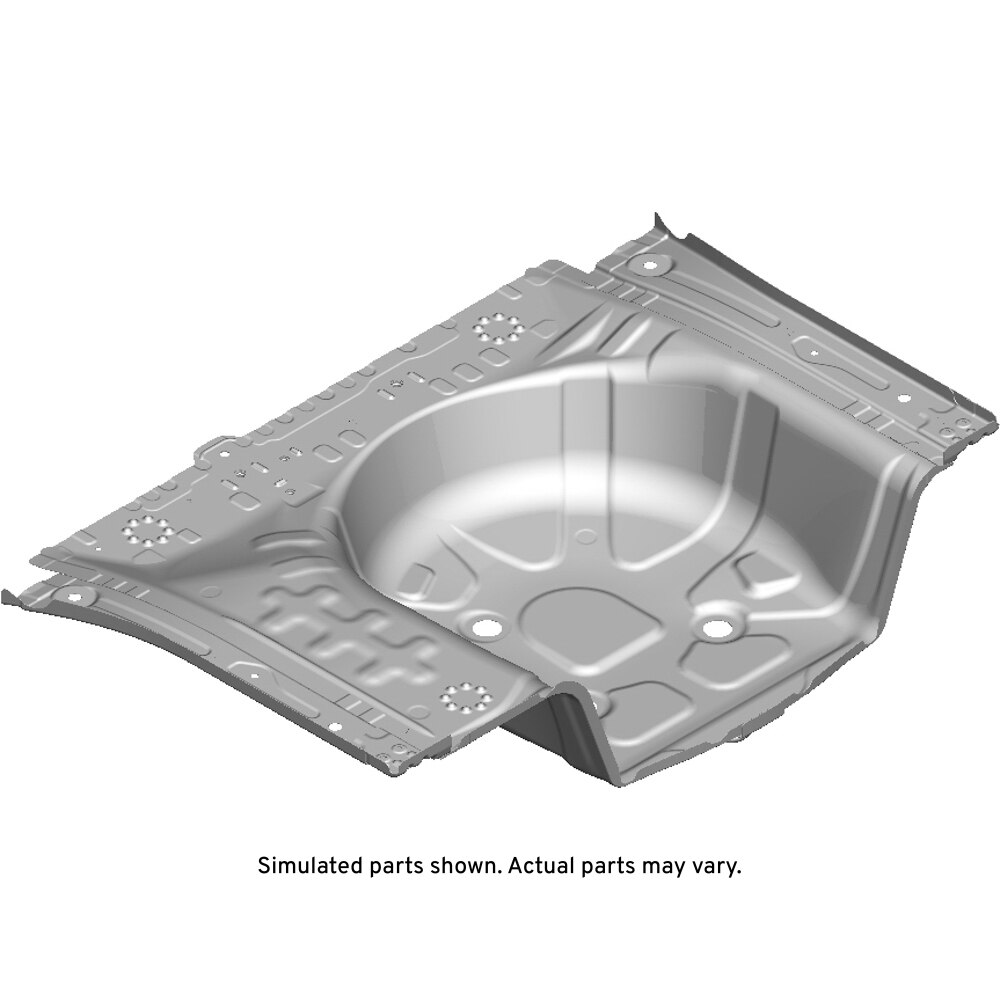 GM Genuine Parts Rear Floor Rear Panel