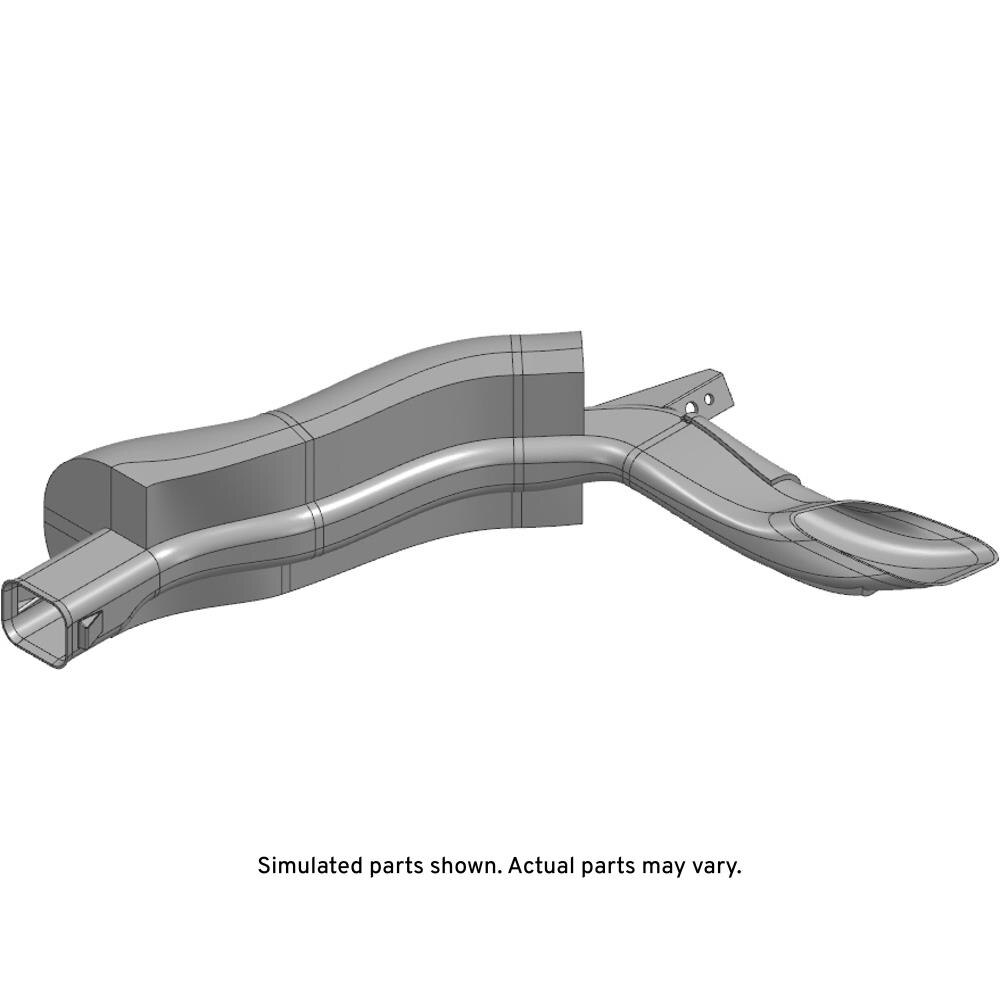 GM Genuine Parts Passenger Side Window Defogger Outlet Duct