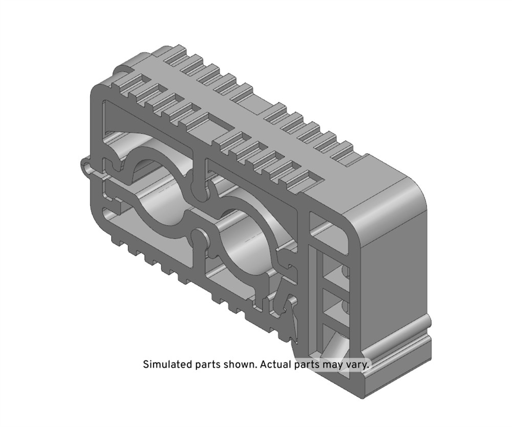 GM Genuine Parts Fuel Feed and Evaporative Emission and Return Pipe Clip