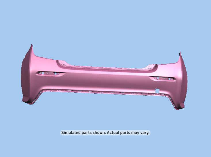 GM Genuine Parts Rear Upper Bumper Cover