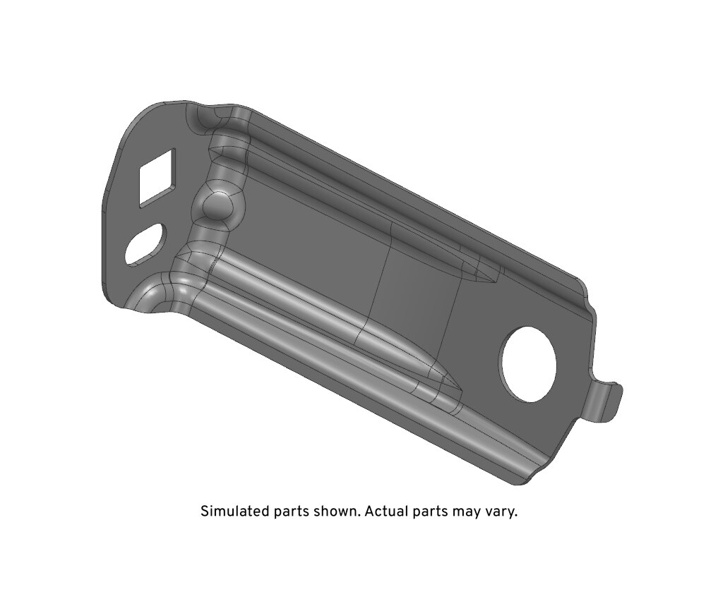 GM Genuine Parts Driver Side Front End Lower Tie Bar Bracket