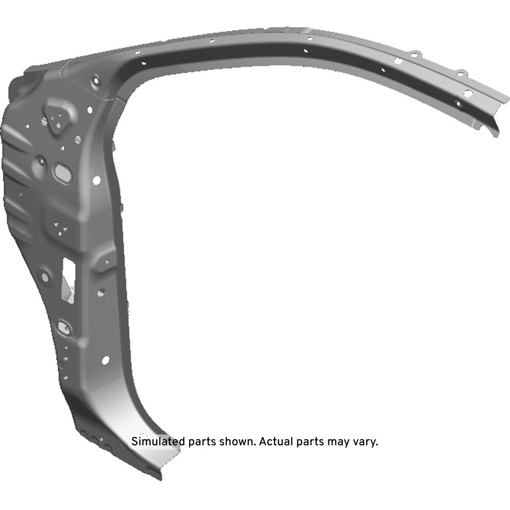 GM Genuine Parts Driver Side Body Hinge Pillar Lower Reinforcement