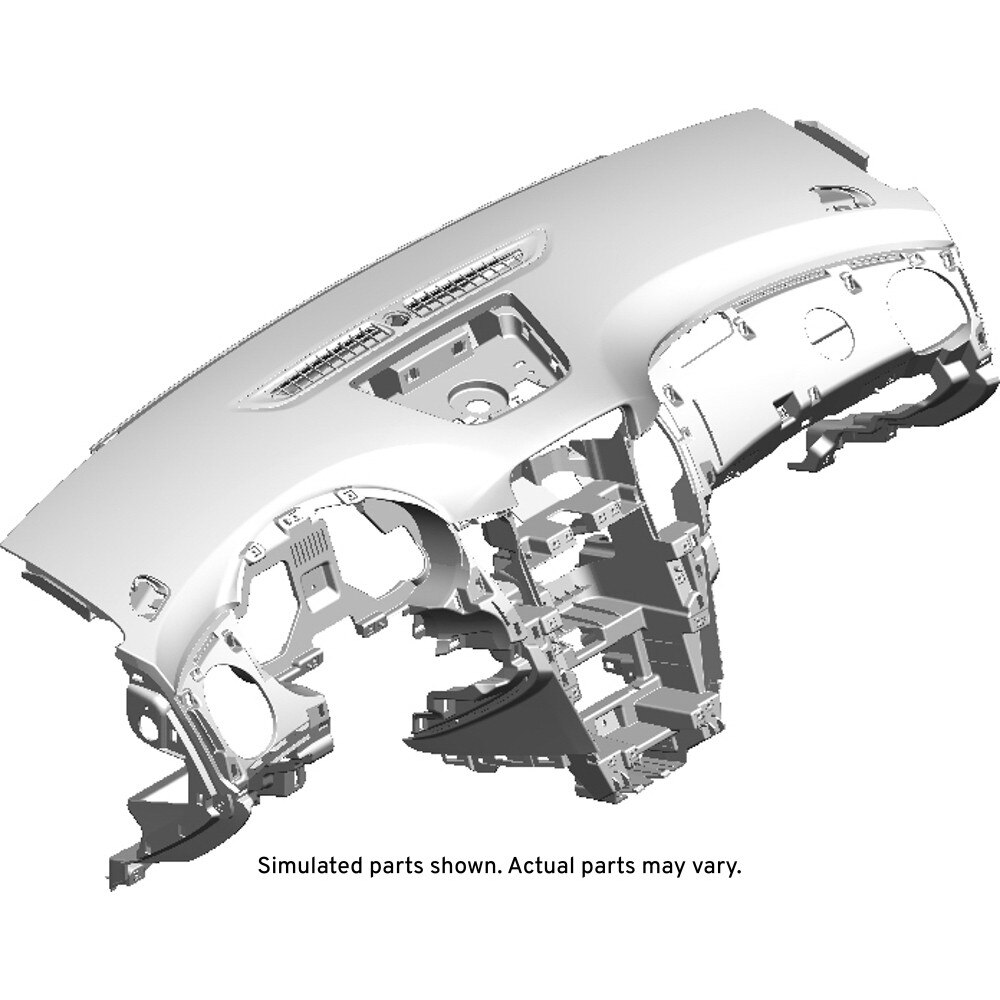GM Genuine Parts Cocoa Instrument Panel