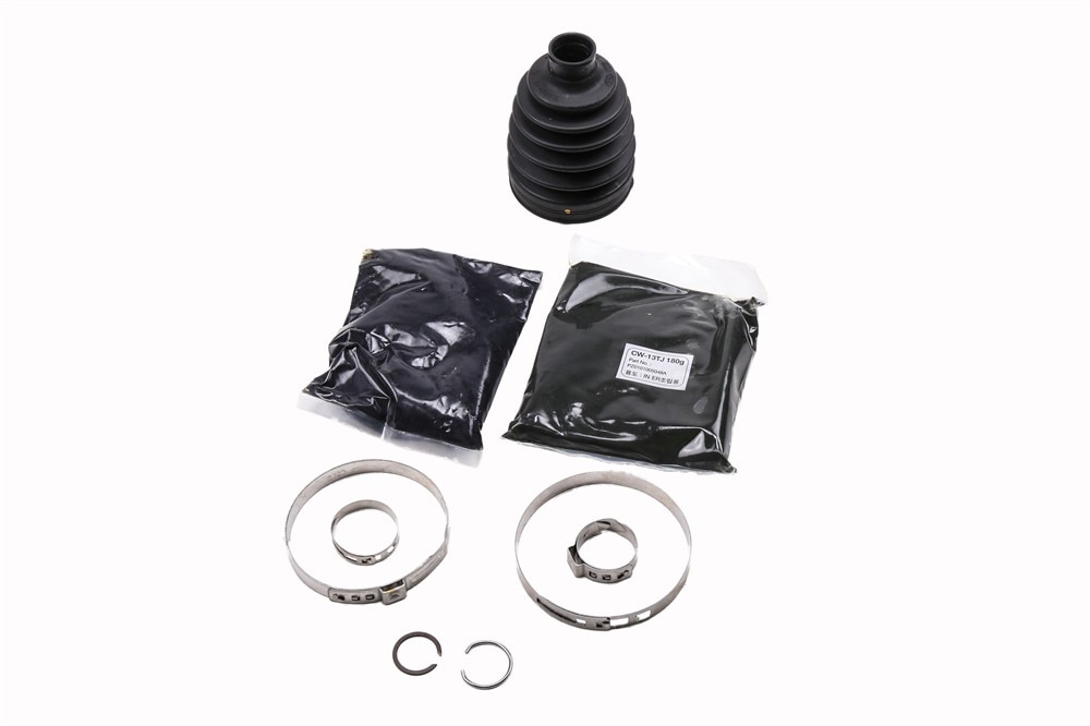 GM Genuine Parts Front Wheel Half-Shaft Constant Velocity (CV) Outer Boot Kit with Clamps and Rings