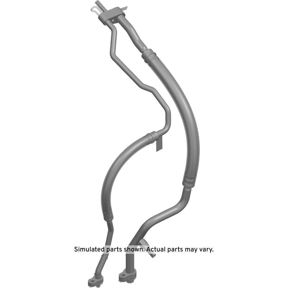 GM Genuine Parts Auxiliary Air Conditioning Evaporator Hose
