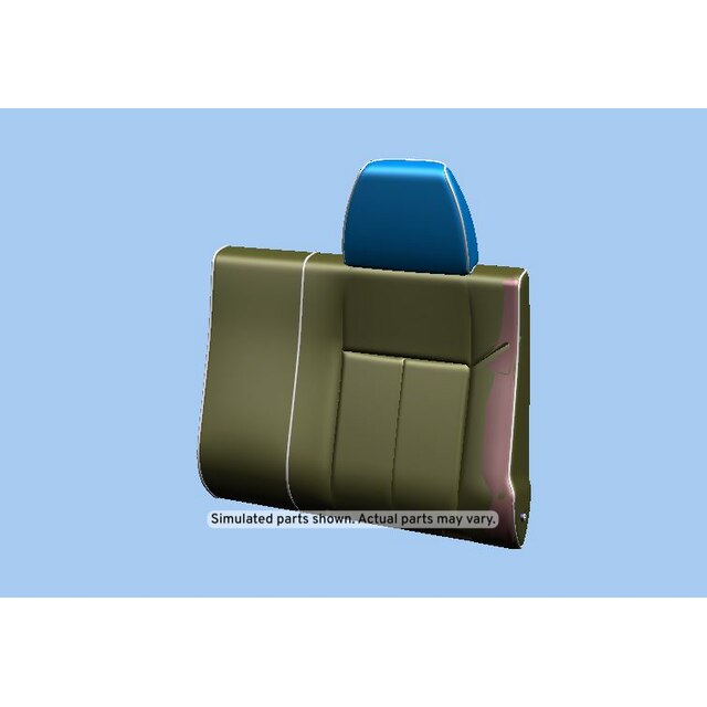 GM Genuine Parts Ebony Rear Driver Side Seat Back Cushion Assembly