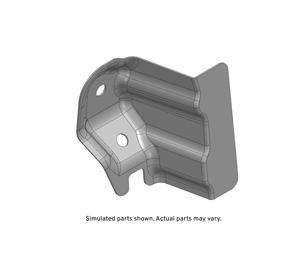 GM Genuine Parts Passenger Side Front Grille Support Bracket