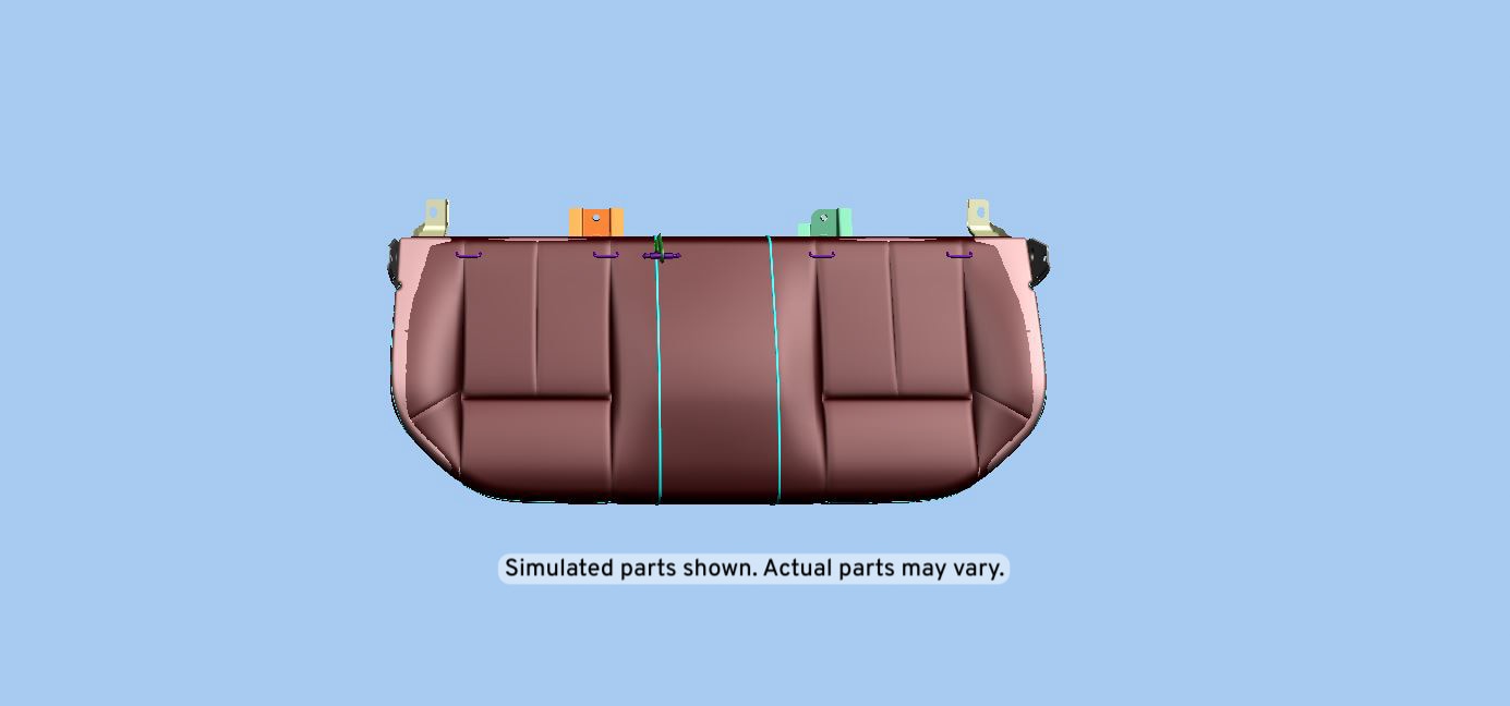 GM Genuine Parts Morocco Rear Seat Cushion