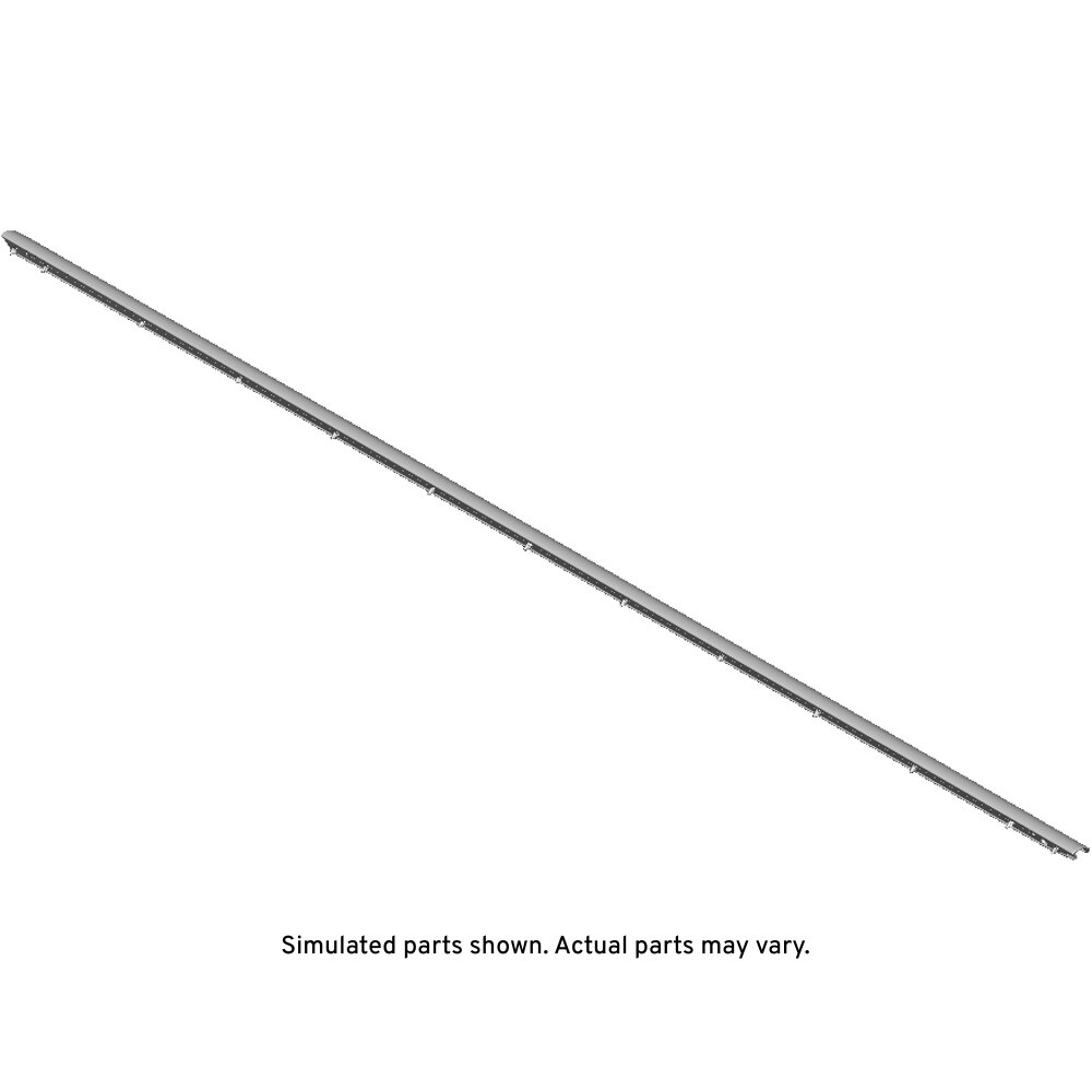 GM Genuine Parts Passenger Side Front Door Lower Auxiliary Weatherstrip