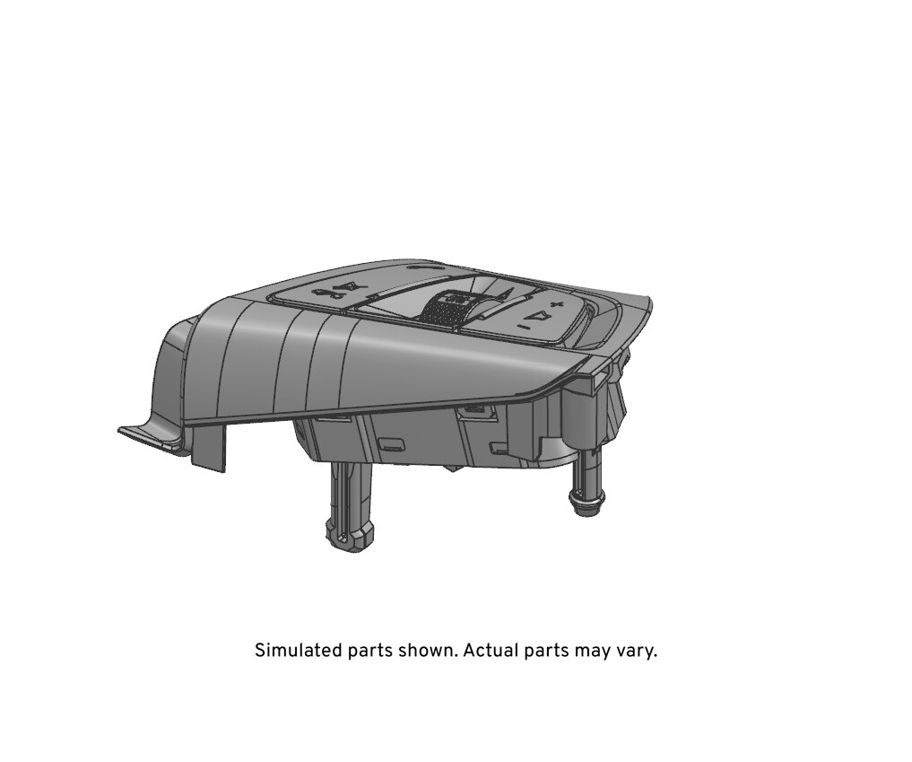 GM Genuine Parts Jet Black Radio Control Switch