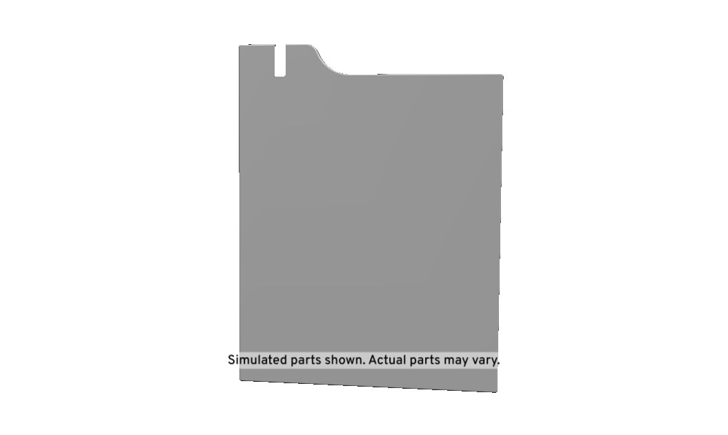 GM Genuine Parts Jet Black Rear Seat Back Carpet