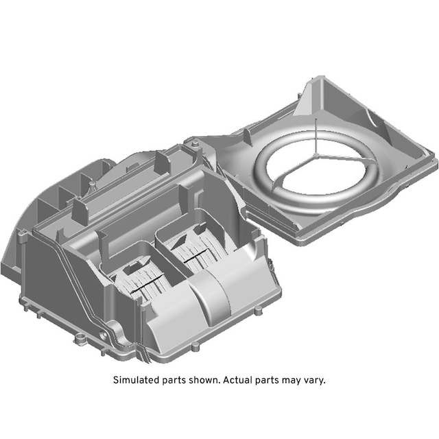 GM Genuine Parts Air Conditioning Evaporator and Blower Case
