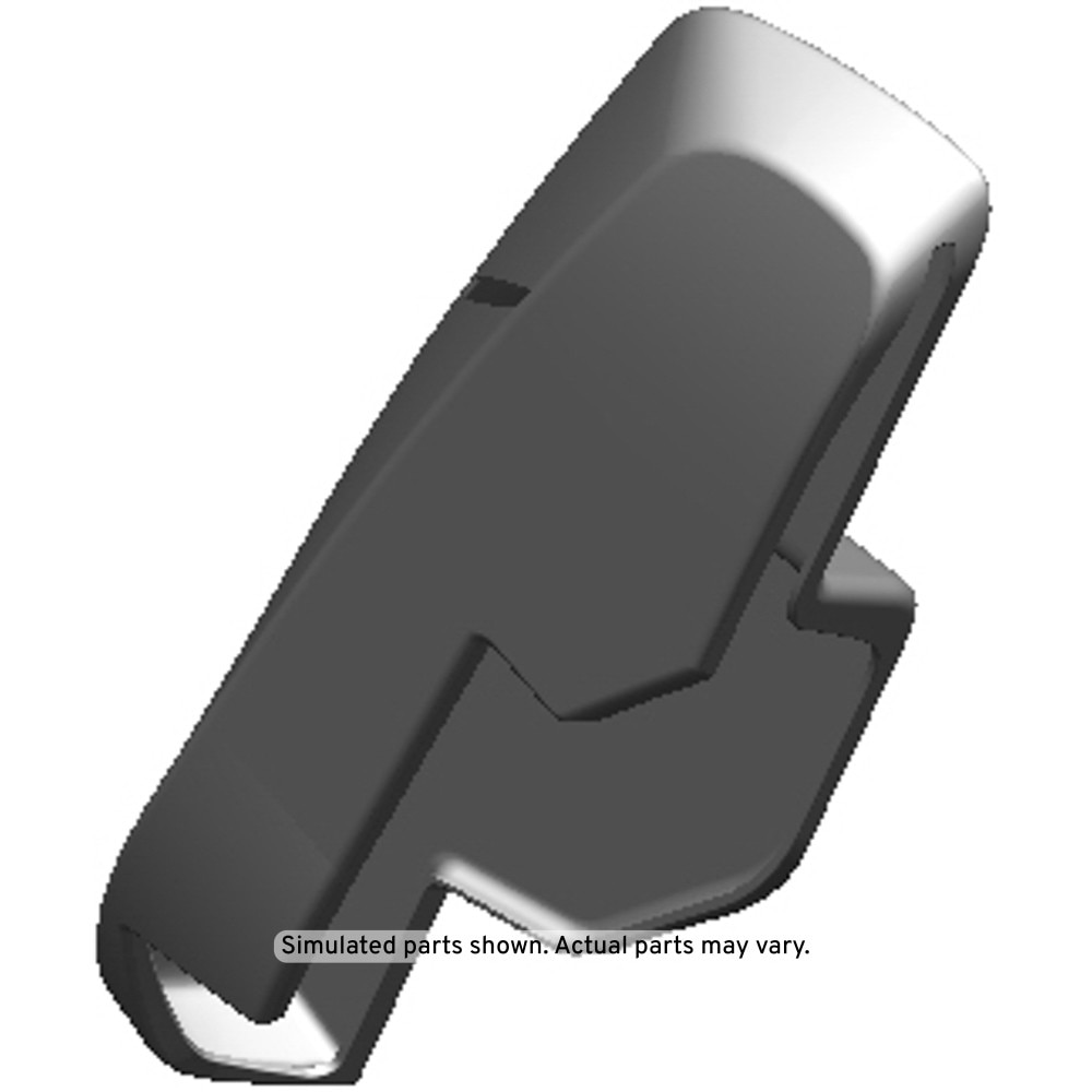 GM Genuine Parts Dark Titanium Rear Driver Side Seat Back Side Cover