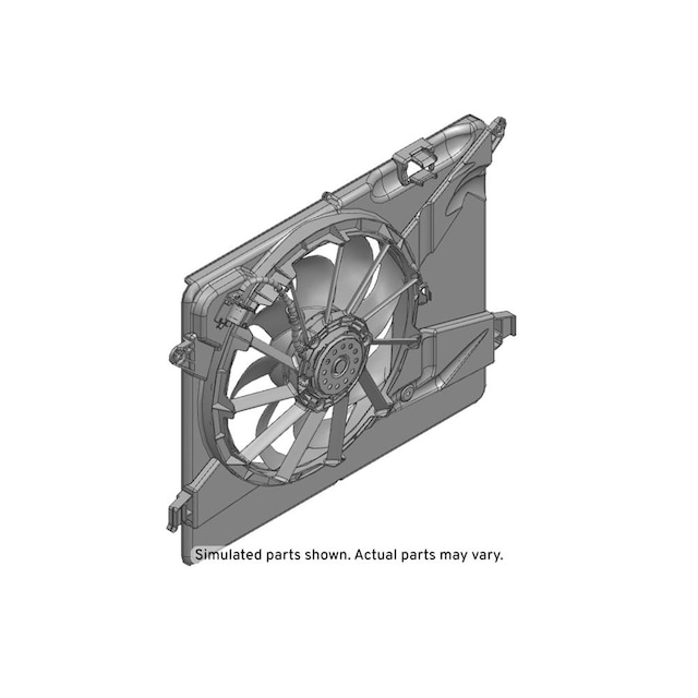 GM Genuine Parts Engine Cooling Fan