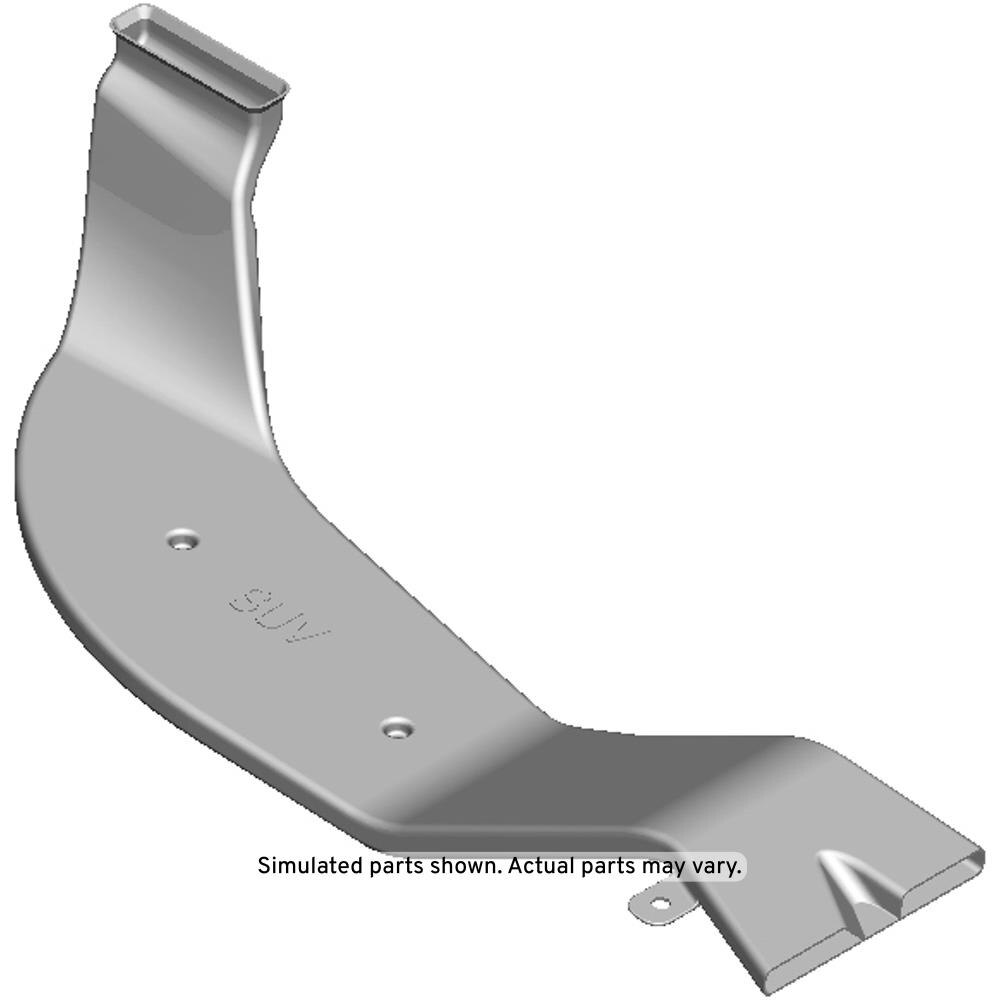 GM Genuine Parts Rear Driver Side Floor Air Outlet Duct