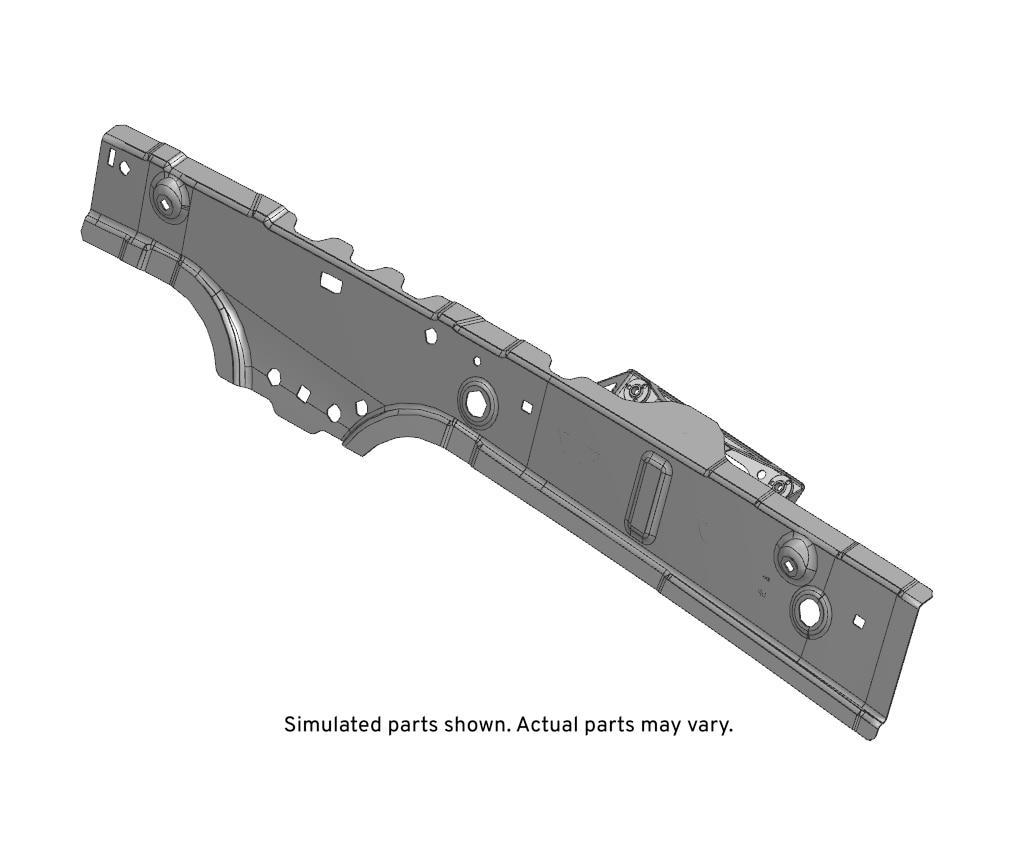 GM Genuine Parts Driver Side Roof Rear Inner Side Rail