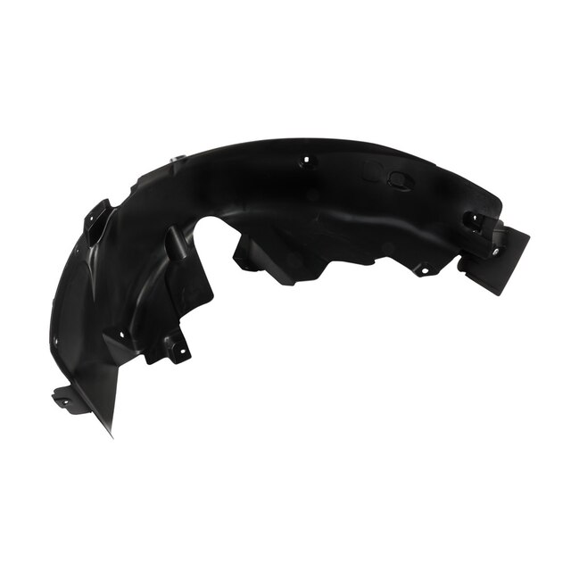 GM Genuine Parts Passenger Side Rear Wheelhouse Liner with Extension and Rivets