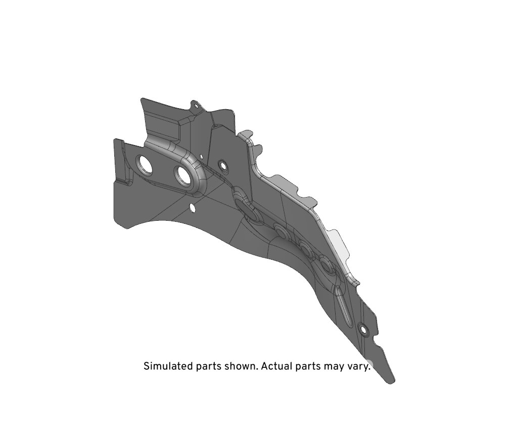 GM Genuine Parts Passenger Side Front Wheelhouse Panel Brace