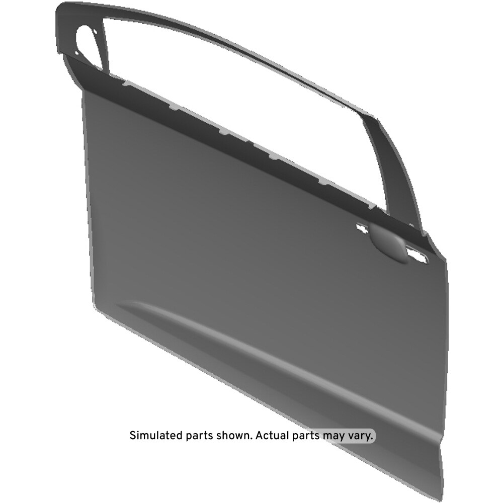 GM Genuine Parts Passenger Side Front Door Outer Panel