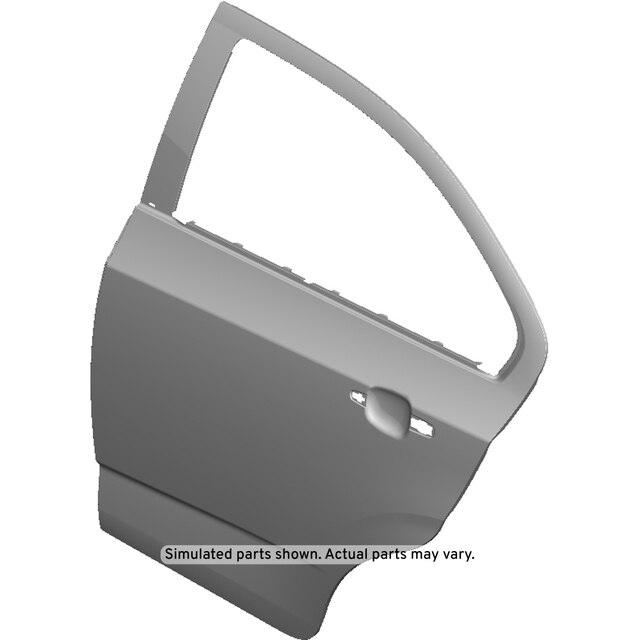 GM Genuine Parts Driver Side Rear Door Outer Panel